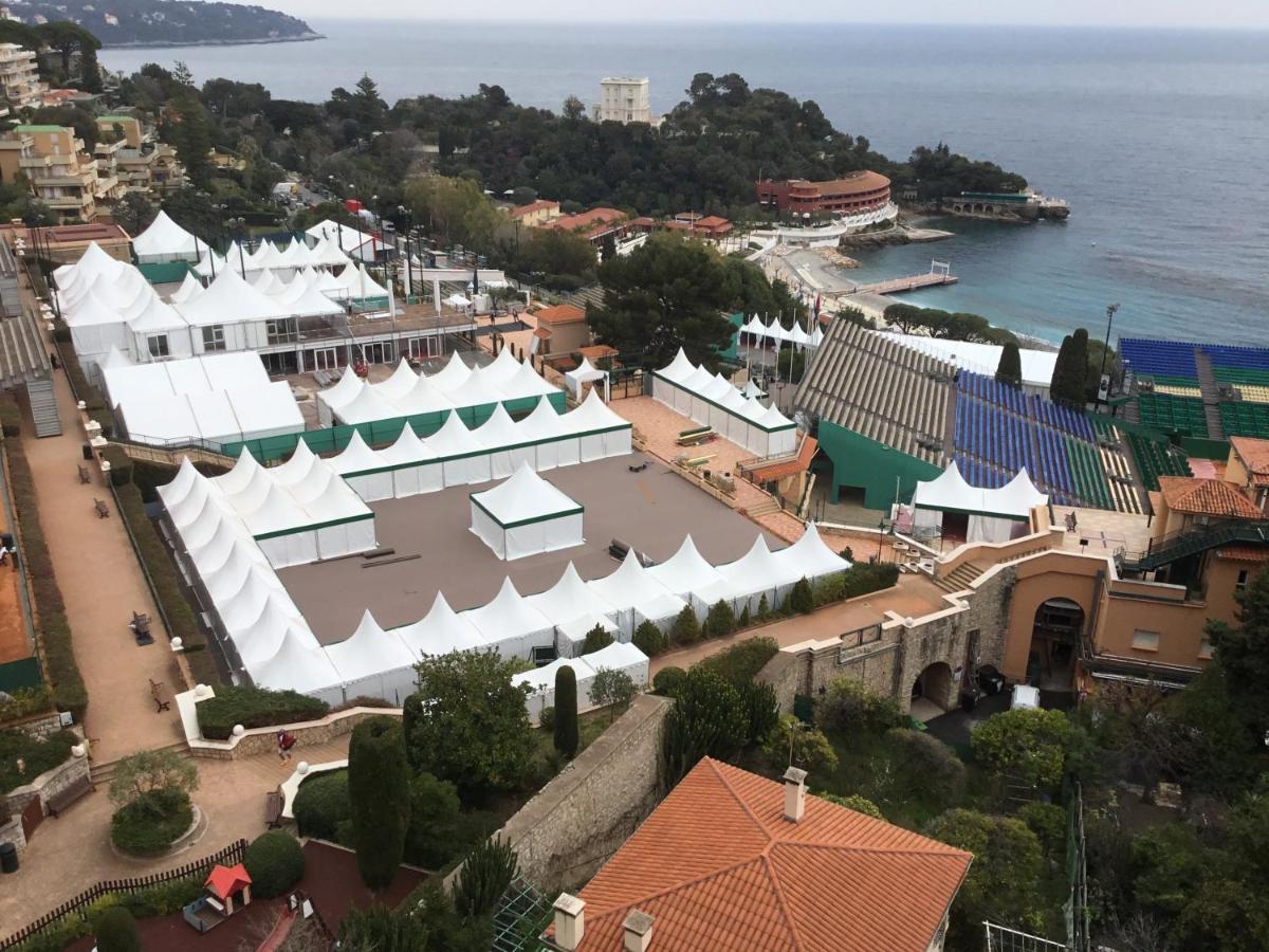 Fabulous !!Apartment A Front Of Legendary Monte Carlo Beach And Tennis Club ! Roquebrune-Cap-Martin Zewnętrze zdjęcie